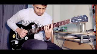 Jason Becker Serrana Arpeggios cover guitar with 22 frets [upl. by Oirramaj]