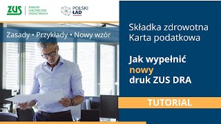 Karta podatkowa a składka zdrowotna  tutorial Polski Ład [upl. by Tami]