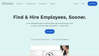 🔥 Breezy HR Review Streamlining Recruitment with UserFriendly Efficiency [upl. by Artenahs]