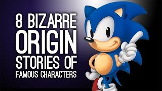 8 Bizarre Origin Stories of Famous Videogame Characters [upl. by Atlante]