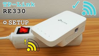 TPLink RE330 WiFi extender dual band • Unboxing installation configuration and test [upl. by Eoin83]