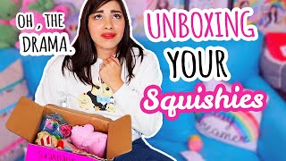 Unboxing YOUR Squishy Packages  Squishy Makeover Candidates [upl. by Assital]