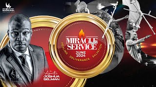 JUNE 2024 MIRACLE SERVICE WITH APOSTLE JOSHUA SELMAN  30  06  2024 [upl. by Nede]