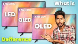 LED vs QLED vs OLED TV में क्या फर्क होता है [upl. by Akcinat4]