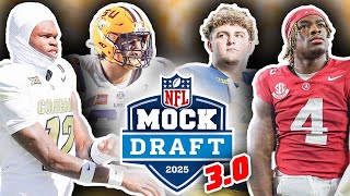 2025 NFL First Round Mock Draft For All 32 Picks 30 MidSeason Predictions [upl. by Ikila]