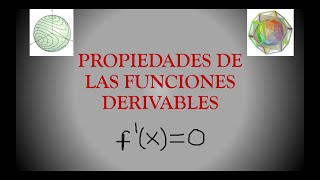 Propiedades de las funciones derivables [upl. by Jaehne]