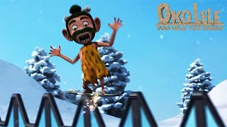 Oko Lele  Snowboard Rail — Special Episode 🏄 NEW ⭐ Episodes collection ⭐ CGI animated short [upl. by Eemia]