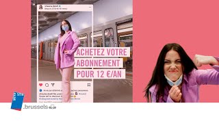 Votre abonnement STIB pour 12 euros lan  NEW [upl. by Tavi811]