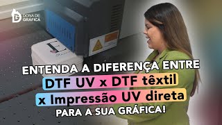 Impressão UV DTF UV DTF Têxtil qual o melhor para Gráfica Rápida personalizar Veja o porta jóias [upl. by Eleumas]