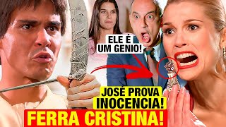 ALMA GÊMEA José Aristides TEM IDEIA GENIAL prova INOCÊNCIA e DESMASCARA CRISTINA Resumo de hoje [upl. by Lubeck]