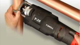 TDRILL T60 amp T35 Tee Forming Training Video [upl. by Friederike960]