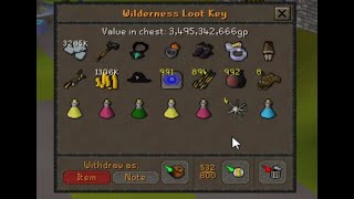 Skan OSRS Highrisk PK Video 9  30b PKD 3RD AGE TORVA ETC [upl. by Kiele]