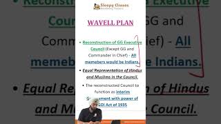 UPSC History Wavells Plan  A Revolutionary Strategy [upl. by Aohsoj]