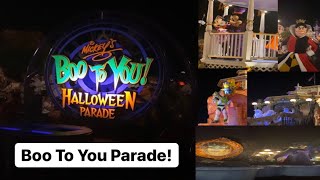 FULL Boo To You Parade  MNSSHP 2019  HappilyEverLydia [upl. by Atinaej]