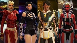 SWTOR Jedi Knight Character Progression [upl. by Cleodell]