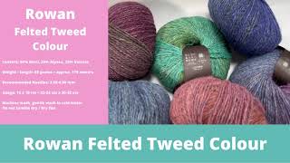 Rowan Felted Tweed Colour [upl. by Yasmine]