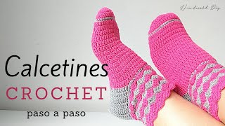 Cómo tejer medias o calcetines a crochet [upl. by Cailean119]