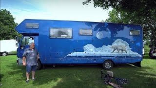 Schönste Wohnmobile Deutschlands 2021 MAN Phönix PolarBear LKWUpgrade Riesencouch RECYCLE [upl. by Carvey]