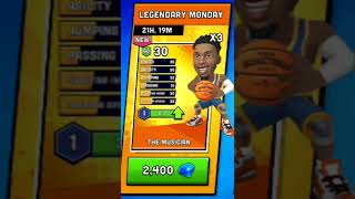 Mini Basketball Game Play ▶️ The Musician Legendary Monday [upl. by Moselle2]