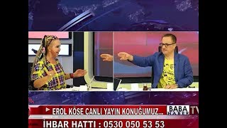 Erol Köse… “BABA HABER”DE BOMBALADI ErolKöse Sisi SeyhanSoylu BabaHaber [upl. by Leor]