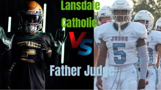 Father Judge vs Lansdale Catholic [upl. by Ecnarretal]