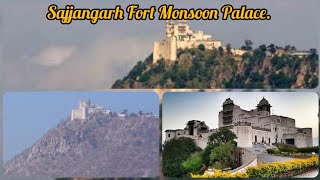 Sajjangarh Fort Historical Place of Rajasthan Monsoon Palace Udaipur [upl. by Ahcarb]