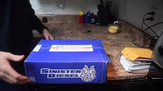 EGR delete kit unboxing From sinister diesel [upl. by Ahsit494]