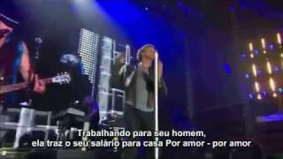 Bon Jovi  Livin on a prayer legendado [upl. by Annair316]