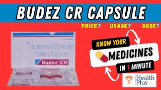 Budez CR Capsule  Budesonide 3mg [upl. by Joelly]