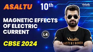 Magnetic Effects of Electric Current L4  Chapter 12  Class 10 CBSE 2024 🔥Shimon Sir [upl. by Nortyad]