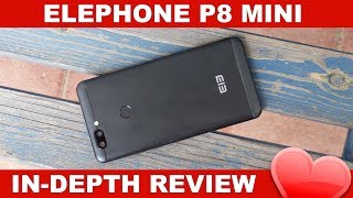 Elephone P8 Mini Review English [upl. by Eyaj566]