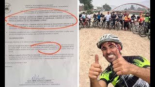 Ciclista denuncia abuso de la Municipalidad de Chaclacayo tras ser multado con 41 mil soles [upl. by Suoirad134]