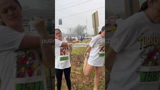 turkey walk⁉️🏃‍♂️🦃✨ thanksgiving relatable 5k run turkeytrot viral trending funny fyp [upl. by Aremat]