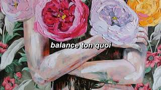 Angèle  Balance ton quoi Lyrics  English Sub [upl. by Eam]