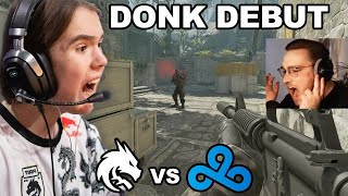 Donks first Major game was insane  SPIRIT vs CLOUD9  CS2 Major Copenhagen [upl. by Wise]