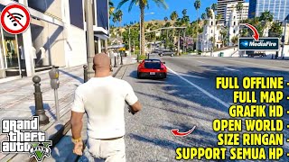 Game GTA 5 Android Grafik HD Full Original di Android Offline Terbaru 2024  GTA V Mobile Full Map [upl. by Maxfield954]