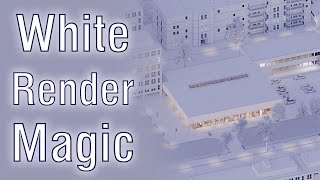 How to Export WHITE RENDERS in Enscape revit [upl. by Phip148]