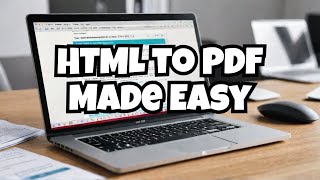 how to convert html to pdf html to pdf convert any url to pdfhtml to pdf converter mac [upl. by Llevad670]