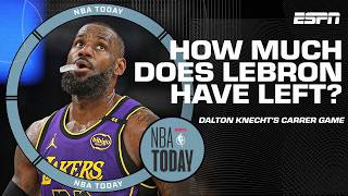 How much does LeBron James have left in the tank 😯  Dalton Knechts CLUTCH performance  NBA Today [upl. by Garin]