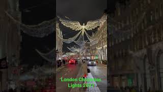 Regent Street London Christmas Lights 2021 shorts [upl. by Nal847]