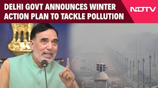 Delhi Air Pollution  Air Pollution In Capital Delhi Government Announces Winter Action Plan [upl. by Nnylyar]