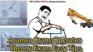 How to Pass Aramco Crane Operator Exam [upl. by Culliton39]