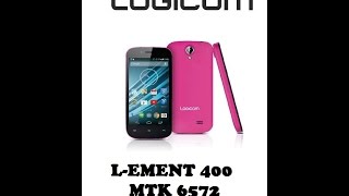 READ AND INSTAL ROM Phone LOGICOM LEMENT 400 [upl. by Arot]