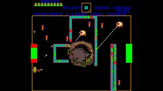 Cloak amp Dagger Arcade Longplay 1983 Atari German [upl. by Nahamas]