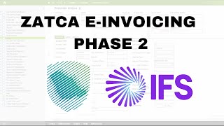 IFS ERP Integration for EInvoicing Phase 2 by Flick Network  ZATCA [upl. by Yhtorod743]