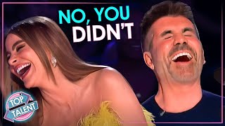 FUNNIEST Comedians That Made Simon Cowell And The Judges LOL🤣 [upl. by Aratal]