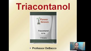 Triacontanol [upl. by Walsh]