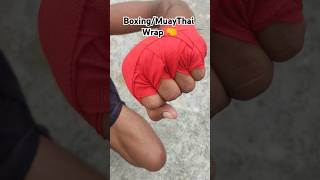 Boxing hand wrap tutorial 180 inch  boxing wrap boxing muaythai [upl. by Hayimas]