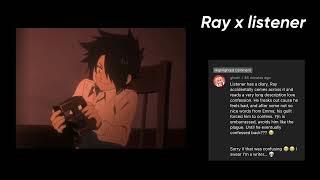 Ray x listener listener has a diary￼ [upl. by Airahcaz]