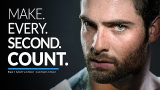 MAKE EVERY SECOND COUNT  Best Motivational Video Speeches Compilation for Success amp Studying [upl. by Nrek248]